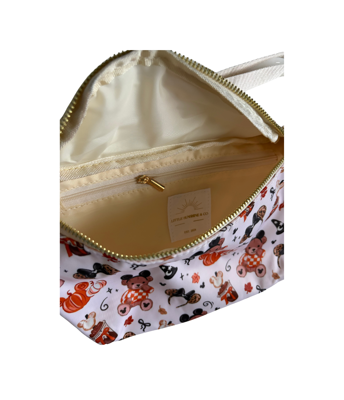 Teddy Bear Pumpkin Crossbody