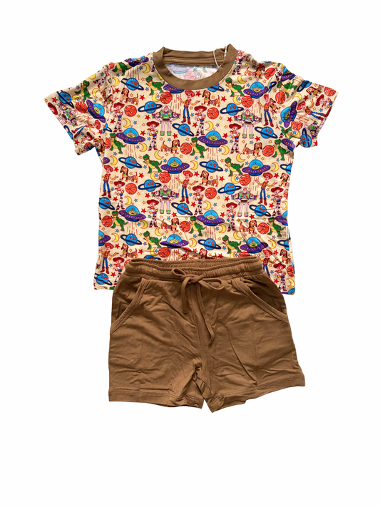 Space Toy Short Set