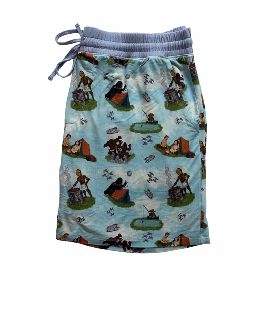 Galactic Camping Men’s PJ Shorts