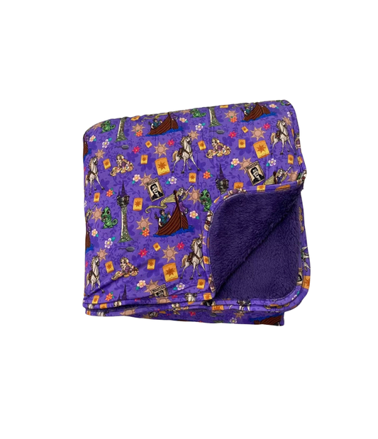 Lantern Princess 60x60 Bamboo Minky Blanket
