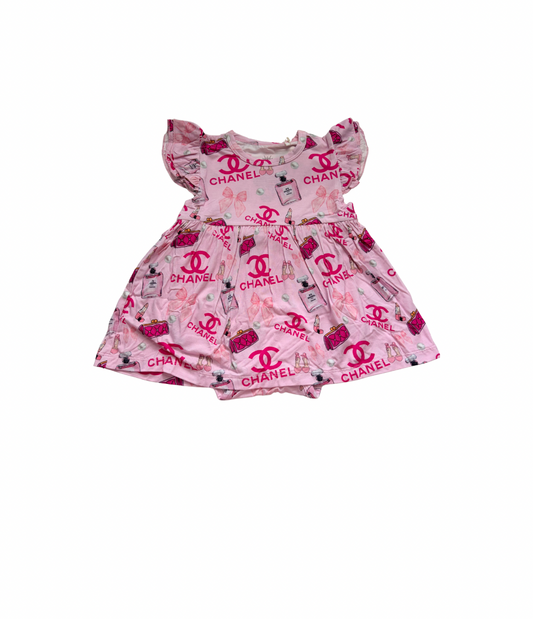 Pink Bodysuit Twirl
