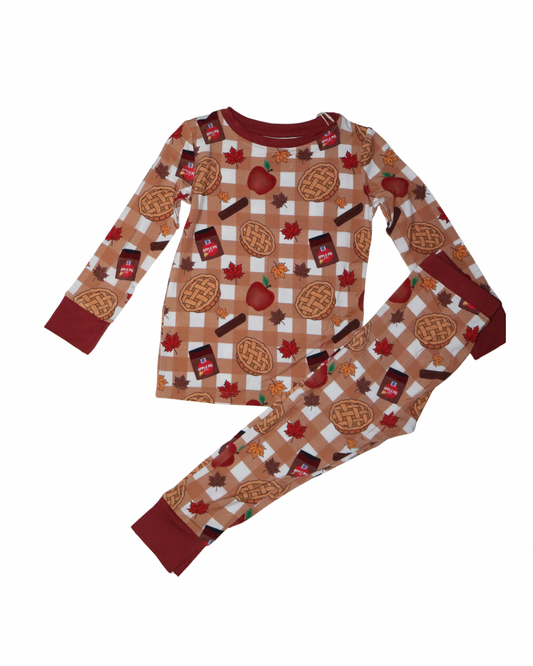Apple Pie 2pc Long Sleeve and Pants PJ