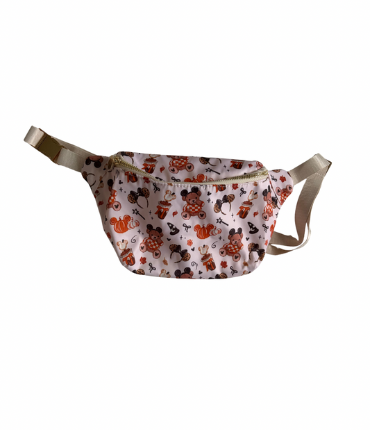 Teddy Bear Pumpkin Crossbody