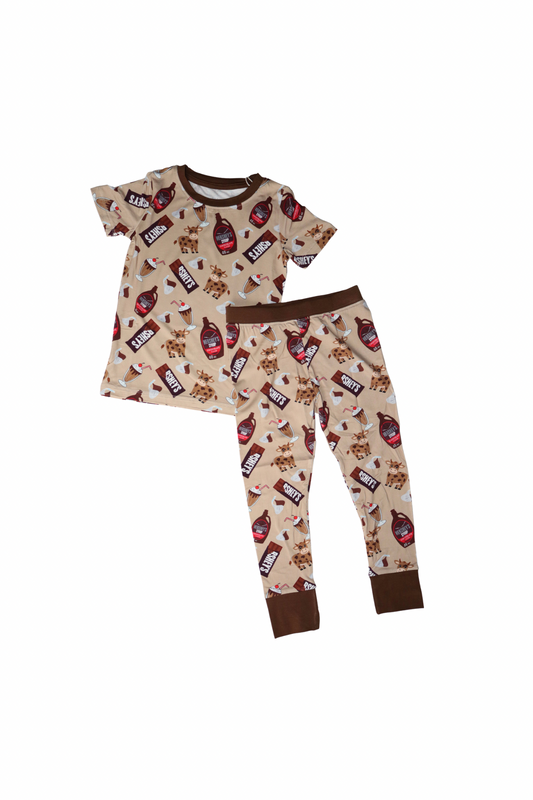 Chocolate Milk Short Sleeve and Pants